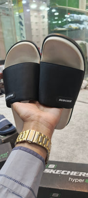 Skechers Black Slide Sandal