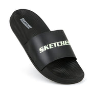 Skechers Black Slide Sandals – Lightweight & Trendy